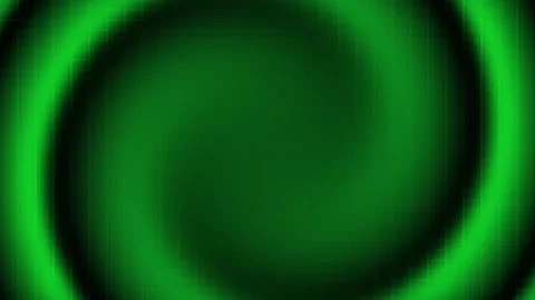 Abstract Green Glow Background with Circular Ball Symbol and Blue Wave Pattern Stock Footage 342369030