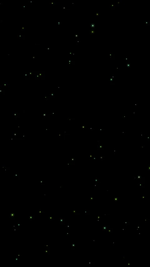 Abstract Green Glowing Animated Firefly Element Loop Stock Footage 312075648
