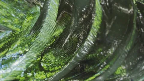 Abstract green Gold Illustrazione stock