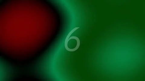Abstract green gradient backdrop featuring the digit nine for educational d.. Stock Footage 342093773