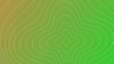 Abstract Green Gradient Background featuring White Organic Topographic Wavy.. Stock Illustration