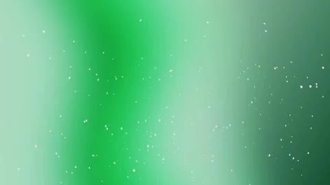 Abstract Green Gradient Background with Floating White Particles Vídeos de archivo 332389333