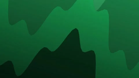 Abstract Green Gradient Background with Jagged Shapes Stock Footage 332182192