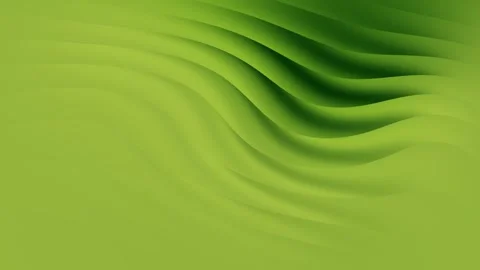 Abstract Green Gradient Background Loop with Smooth Flowing Waves. Modern O.. Stock Footage 317459084
