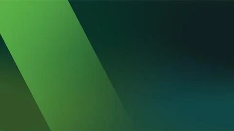 Abstract Green Gradient Background with Modern Design. 库存插图