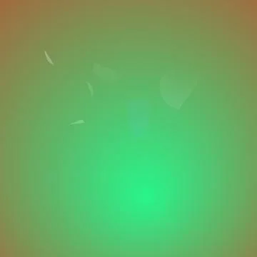 Abstract Green Gradient Background with Soft Bokeh Light Effects Stock Illustration