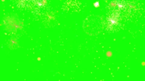 Abstract green gradient background with subtle sparkle effects for digital Stock-Footage 345864972
