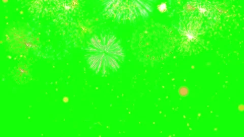 Abstract green gradient background with subtle sparkle effects for digital Stock Footage 345864992