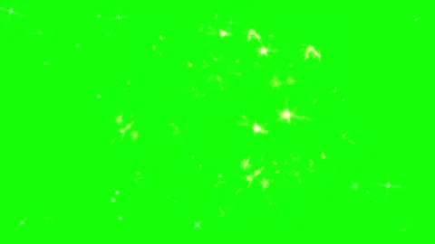 Abstract green gradient background with subtle sparkle particles for creative Stock Footage 346198598