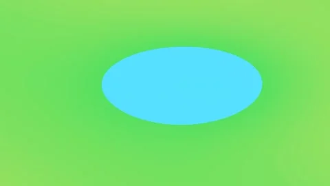 Abstract green gradient with blue oval and circular patterns Stock Footage 328915226