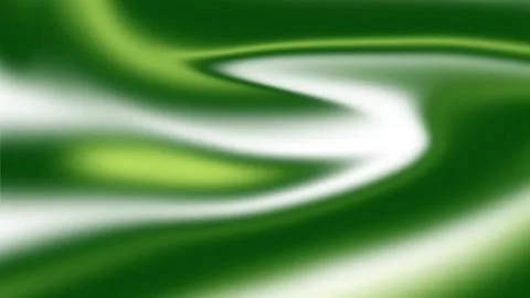 Abstract green gradient grainy background with flowing smooth waves and sub.. 库存插图