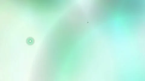 Abstract Green Gradient with Light Orb and Sparkle Stock Footage 331928747