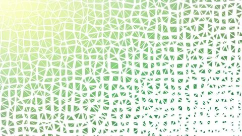 Abstract green gradient lowploly of many triangles background for use in design Stock Illustration