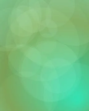 Abstract Green Gradient Mesh Background with Overlapping Circular Shapes an.. Stock-Illustration