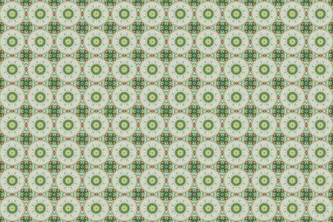 Abstract green graphic pattern. Stock Illustration