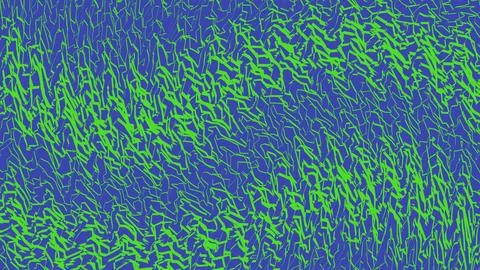 Abstract green grass pattern on a blue background Stock Illustration