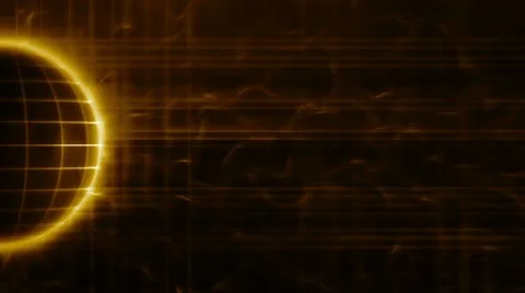 Abstract green grid Stock Footage 10524215