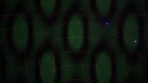 Abstract Green Grid Motion Background with Glowing Particles for Tech Prese.. Stock Footage 343687945