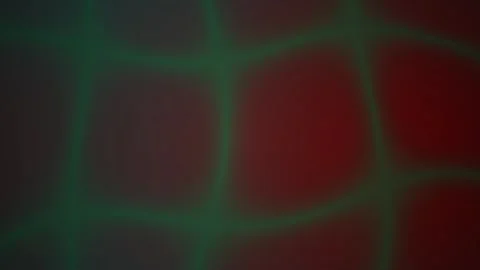 Abstract green grid pattern light glowing over red geometric square tiles v.. Stock Footage 346343914
