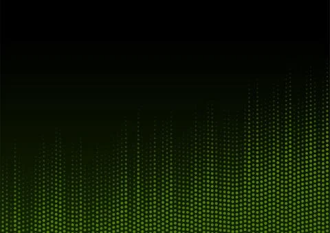 Abstract green growing financial graph chart background Illustrazione stock