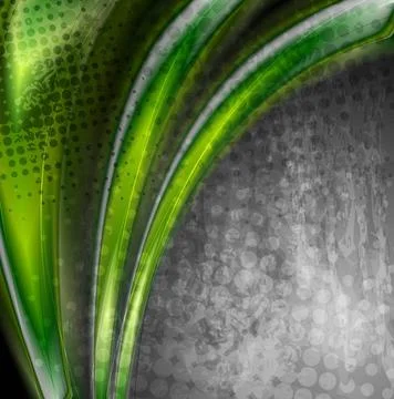 Abstract green grunge background. Vector design eps 10 Abstract green grun... Foto stock