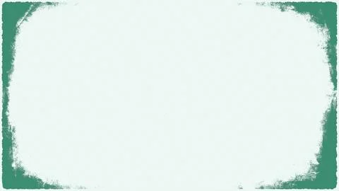 Abstract Green Grunge Border Frame with White Center Space イラスト素材