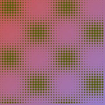 Abstract green halftone dot pattern on vibrant purple and pink gradient bac.. 스톡 일러스트