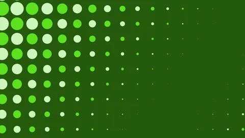 Abstract Green Halftone Dot Pattern Background Stock Illustration