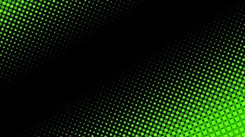 Abstract Green Halftone Gradient Background Design Stock Illustration