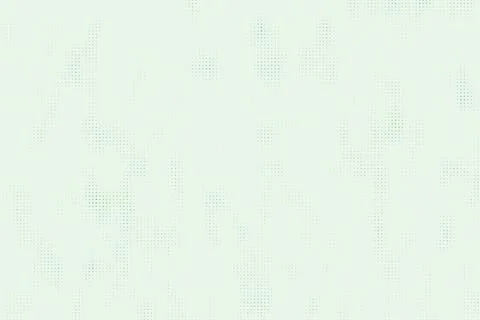 Abstract green halftone pattern background. Minimalist dotted texture Illustrazione stock
