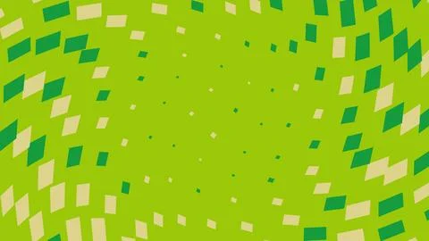Abstract green halftone pattern with geometric rectangles 스톡 일러스트
