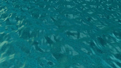 Abstract Green Hexagonal Reptile Skin Texture with Undulating Terrain Stock Footage 341876269