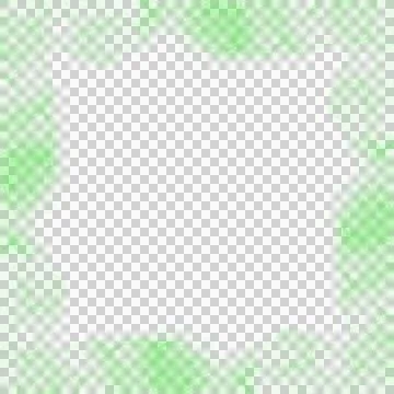 Abstract Green Ink Frame Stock Photos