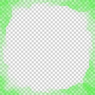 Abstract Green Ink Frame Stock Photos