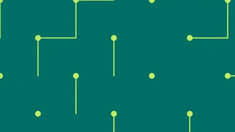 Abstract Green Labyrinth Maze Path Background for Puzzle Journey Concept Stock Footage 336881011