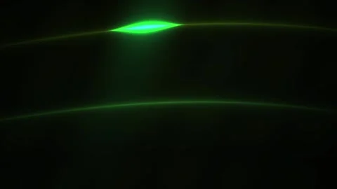 Abstract Green Laser Light Beams Moving Across Dark Background. Stock Footage 341792597