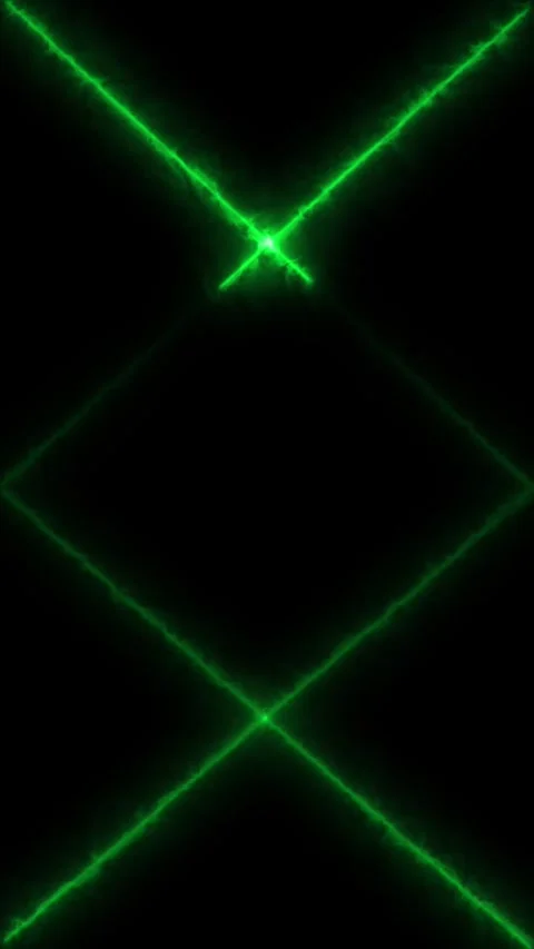 Abstract green laser motion background. 库存影片 331898256