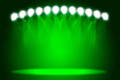 Abstract green light background イラスト素材