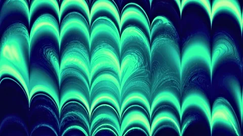 Abstract green light looping marble rool footage 4k videos Stock Footage 221545490