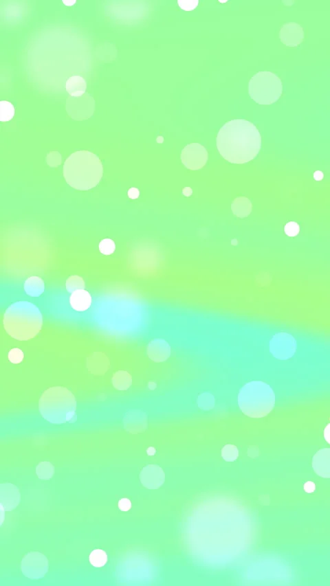Abstract Green Light Particles Floating in Soft Glowing Background Видео 334617614