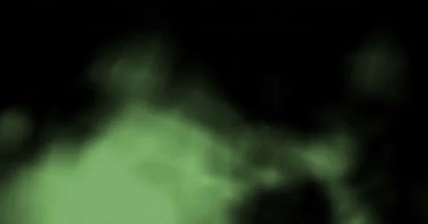 Abstract green light pulses and glows leaks Video stock 75360647