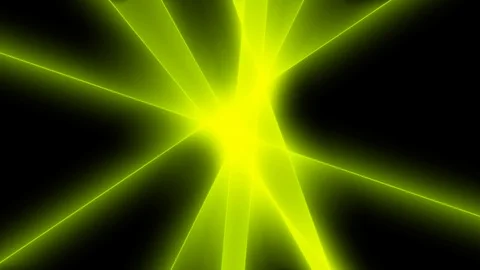 Abstract Green Light Rays Background Stock Footage 90563912