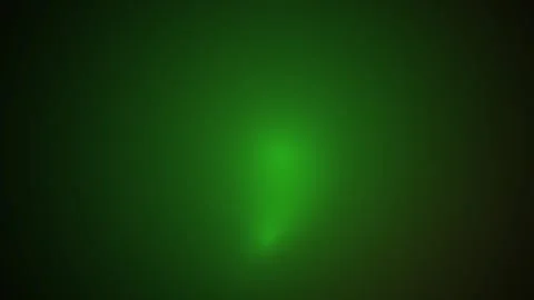 Abstract Green Light Rays Pulsing and Shifting in Dark Background. Stock Footage 340518508