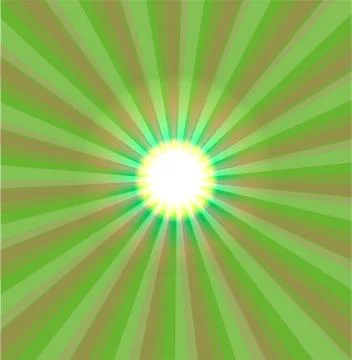 Abstract green light vector Stock Illustration