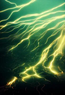 Abstract green lighting pattern Illustrazione stock