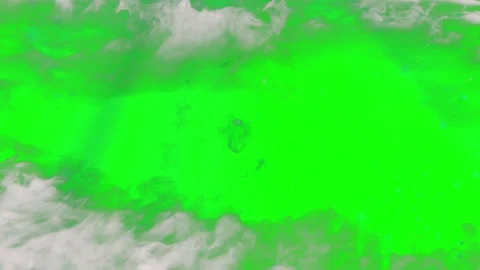 Abstract green lightning background. Electric energy discharge with glowing Video stock 339755878