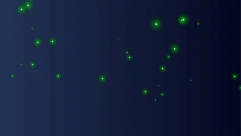 Abstract green lights background and 2d animation Stock Footage 230680170