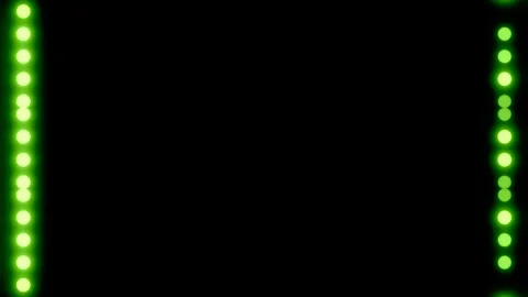 Abstract Green Lights Background Stock Footage 284401195