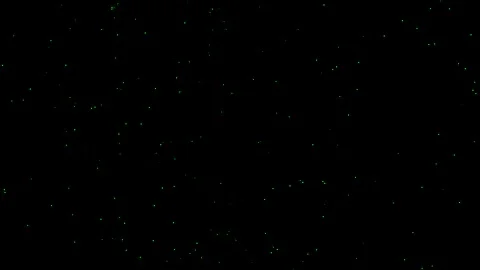 Abstract Green Lights on Black Background Stock Footage 289117862