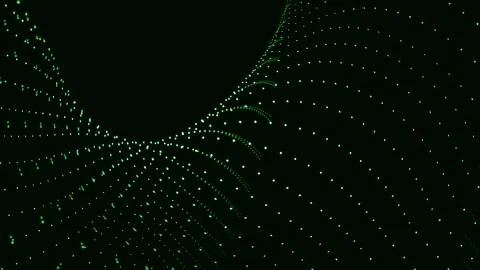 Abstract Green Lights Stock Footage 289120227